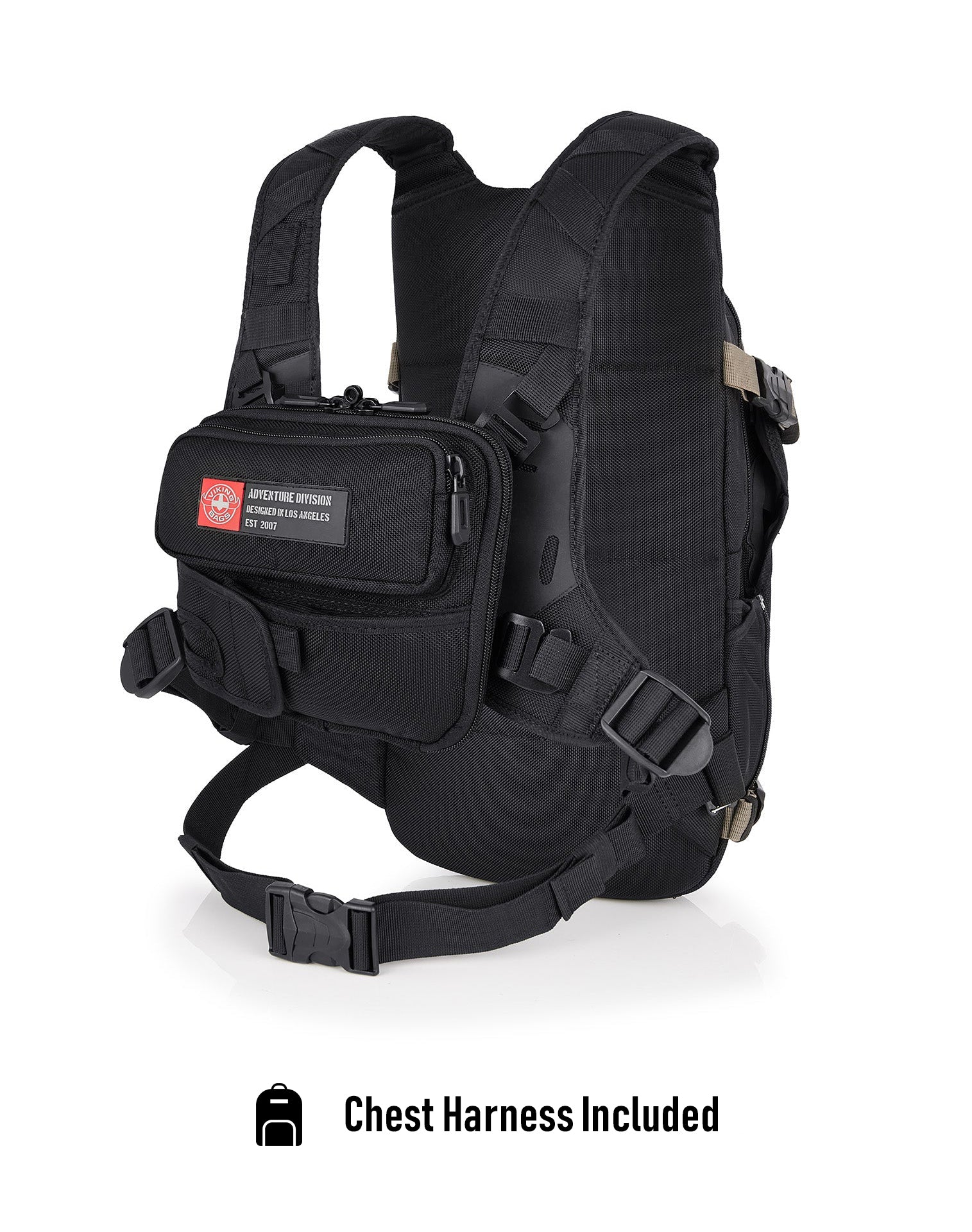 12L - Explorer BMW Adventure Touring Backpack with Chest Harness - Image 4