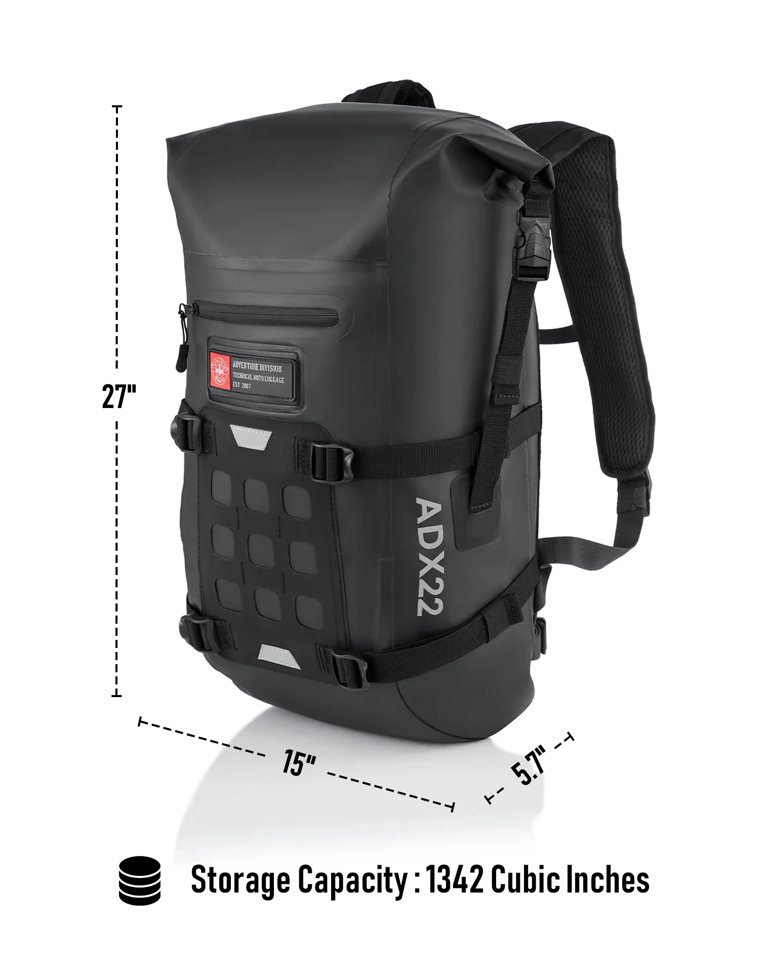 22L - Explorer Triumph Adventure Touring Backpack - Image 3