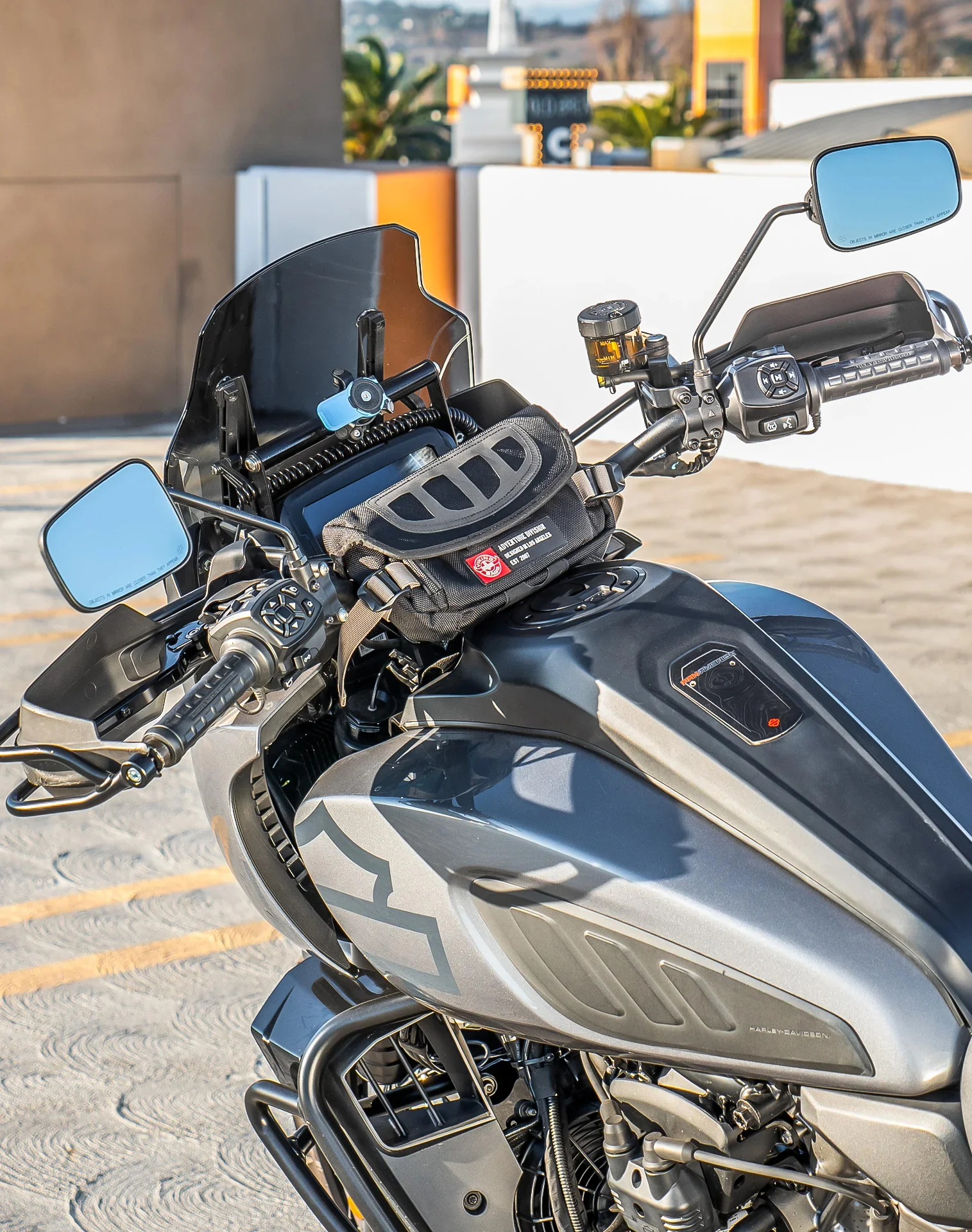 1L - Explorer Handlebar Bag For Adventure Touring Motorcycle - Image 3