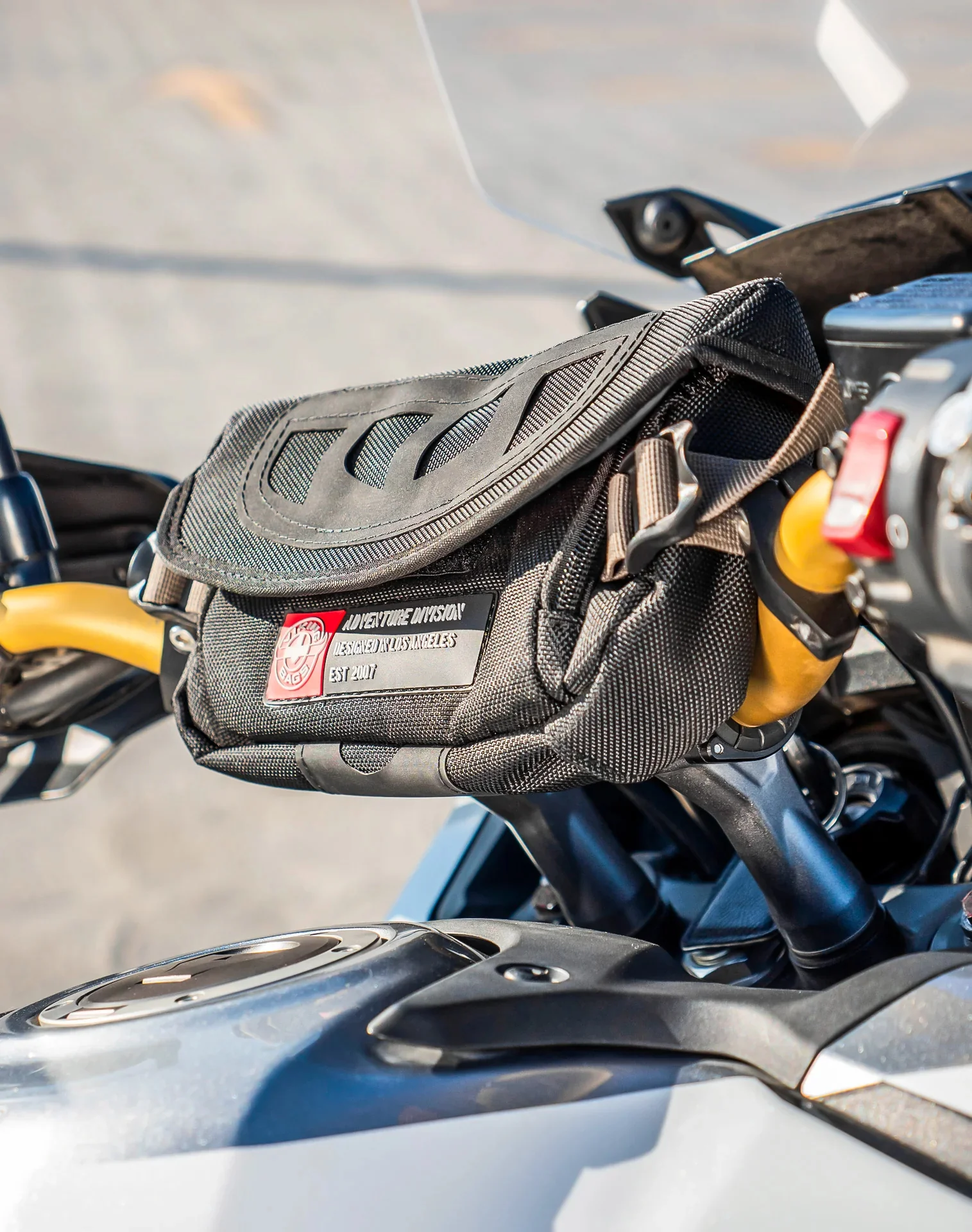 1L - Explorer Handlebar Bag For Adventure Touring Motorcycle - Image 5