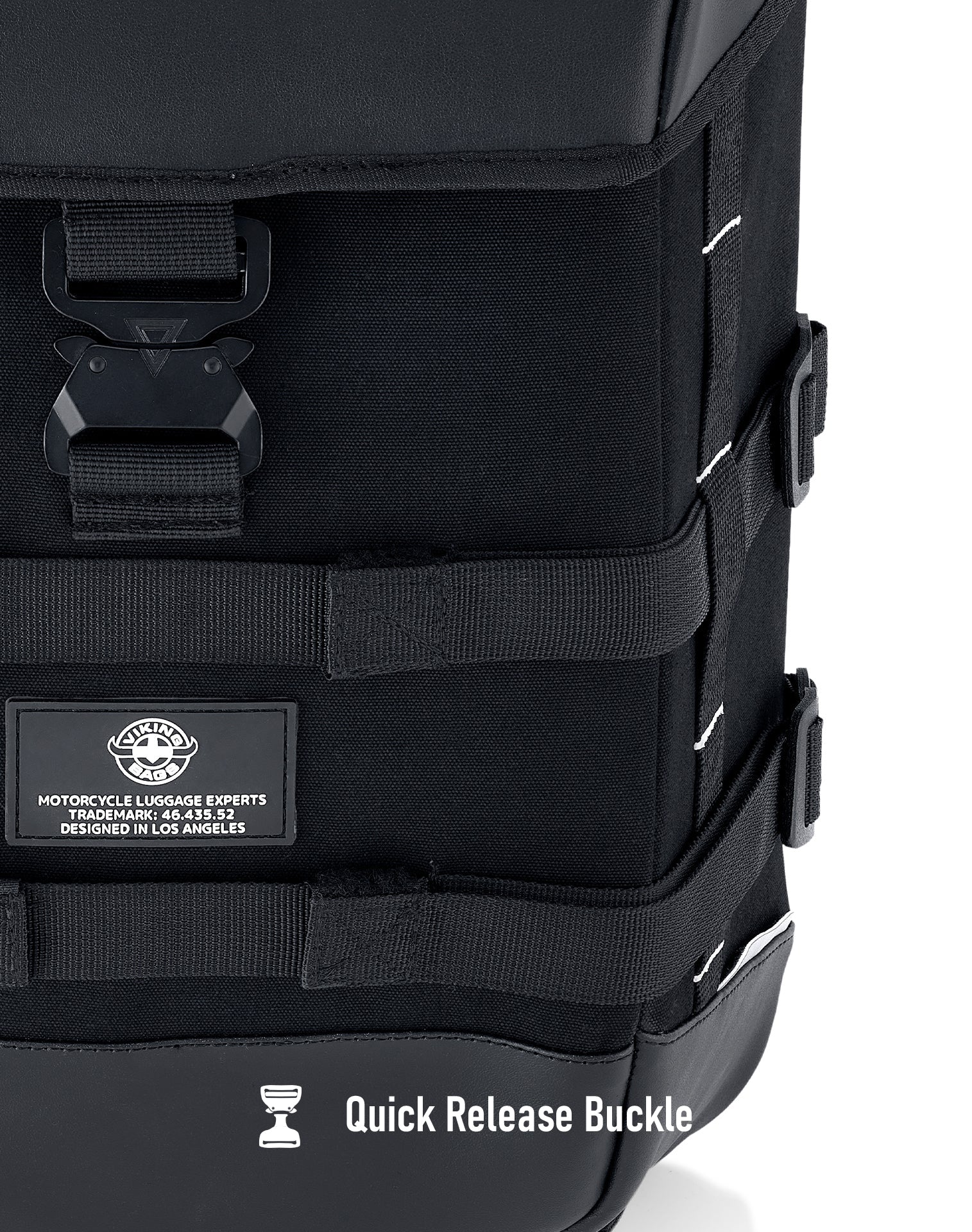 15L - Incognito Quick Mount Medium Solo Motorcycle Saddlebag (Left Only) for Harley Sportster Forty Eight XL1200X/XL1200XS - Image 12