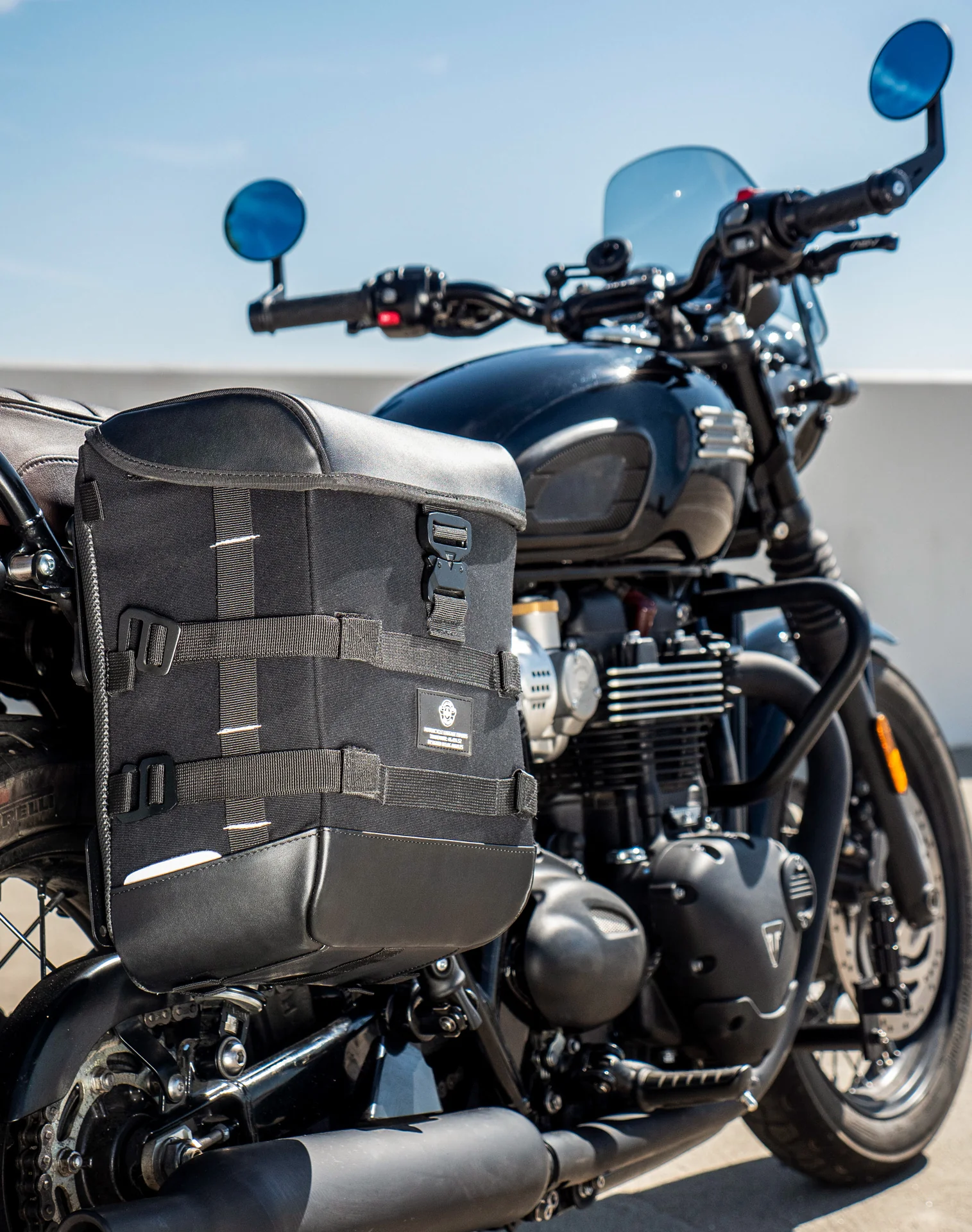 15L - Incognito Quick Mount Medium Triumph Bonneville T120 Solo Motorcycle Saddlebag (Right Only) - Image 3