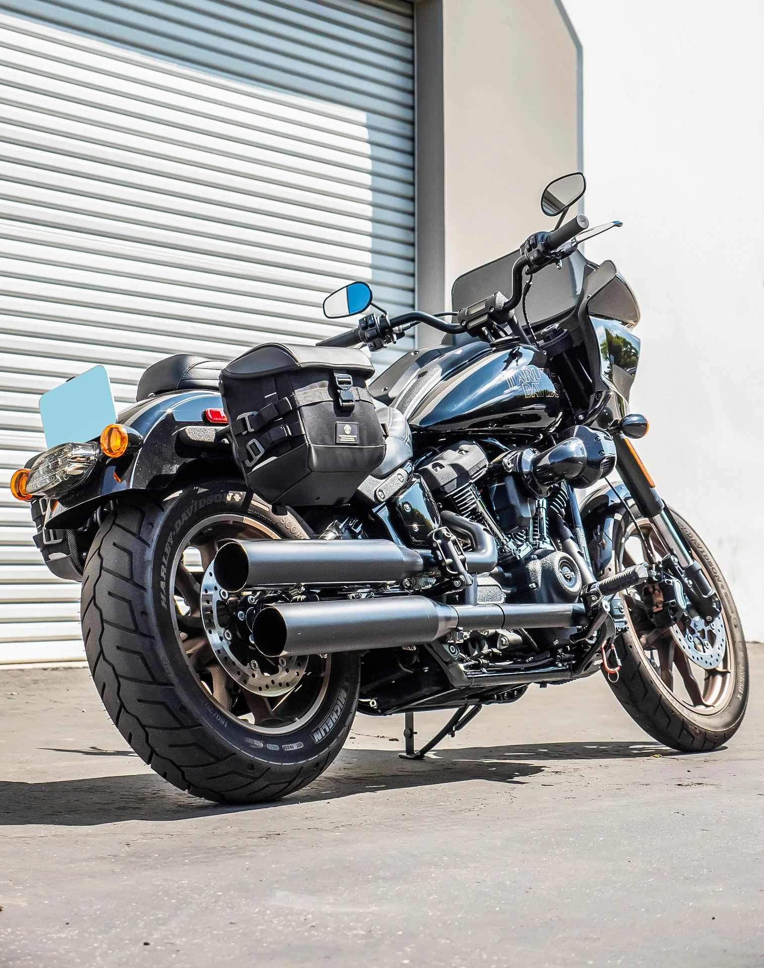 10L - Incognito Quick Mount Small Solo Saddlebag (Right Only) for Harley Softail Low Rider ST FXLRST - Image 3