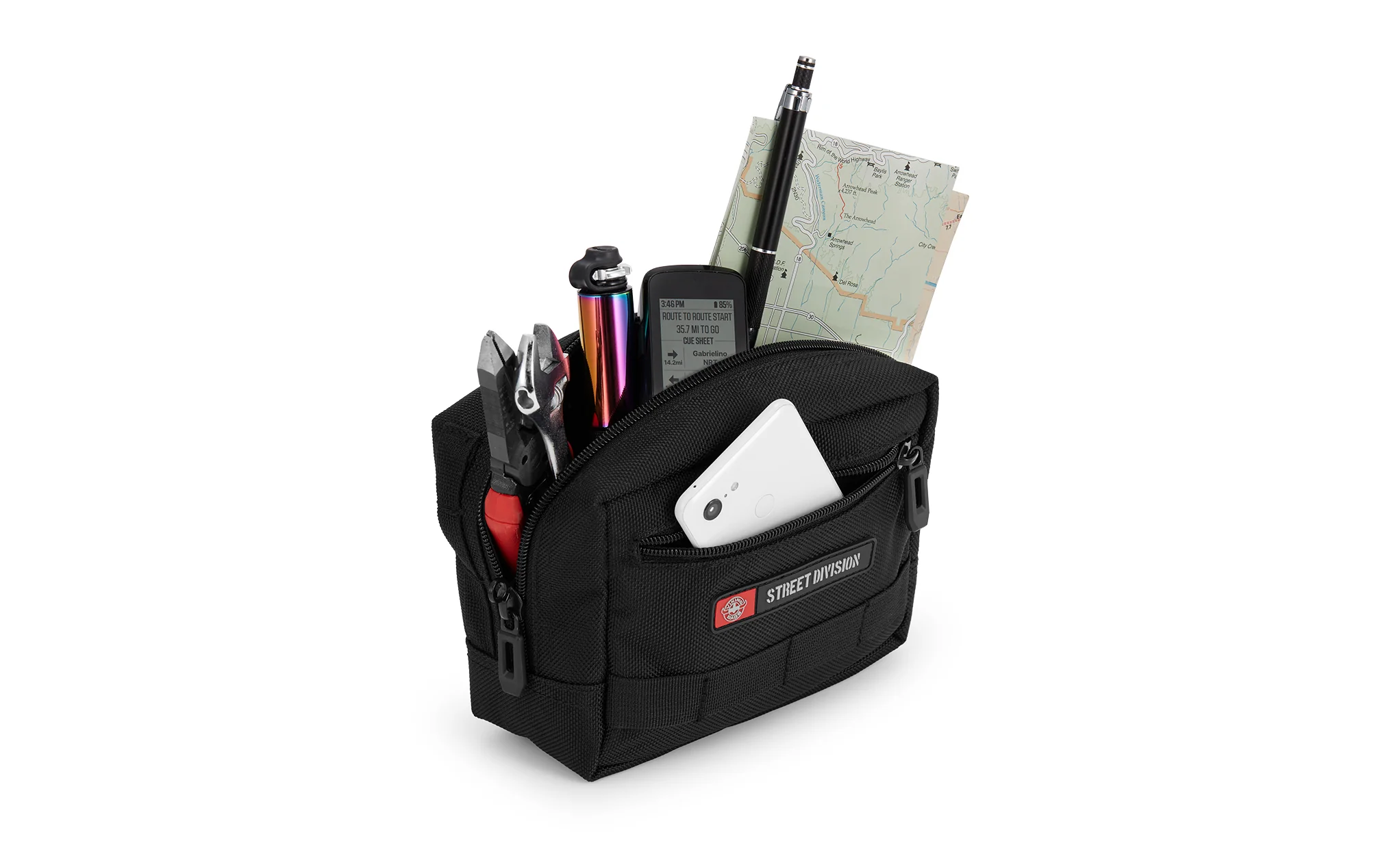 1L - Incognito Royal Enfield Motorcycle Handlebar Bag - Image 2