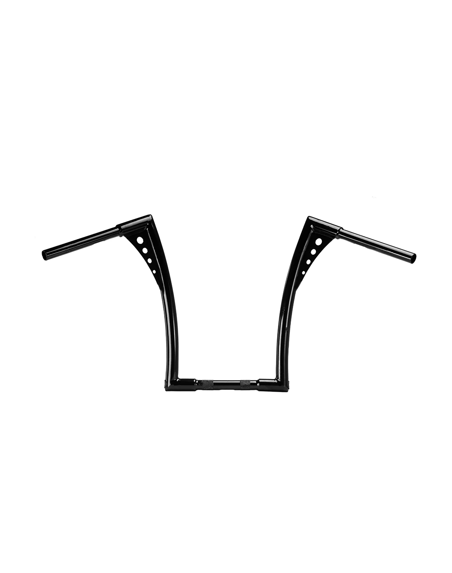 Viking Iron Born 12" Handlebar For Harley Sportster 1200 Nightster XL1200N Gloss Black - Image 4