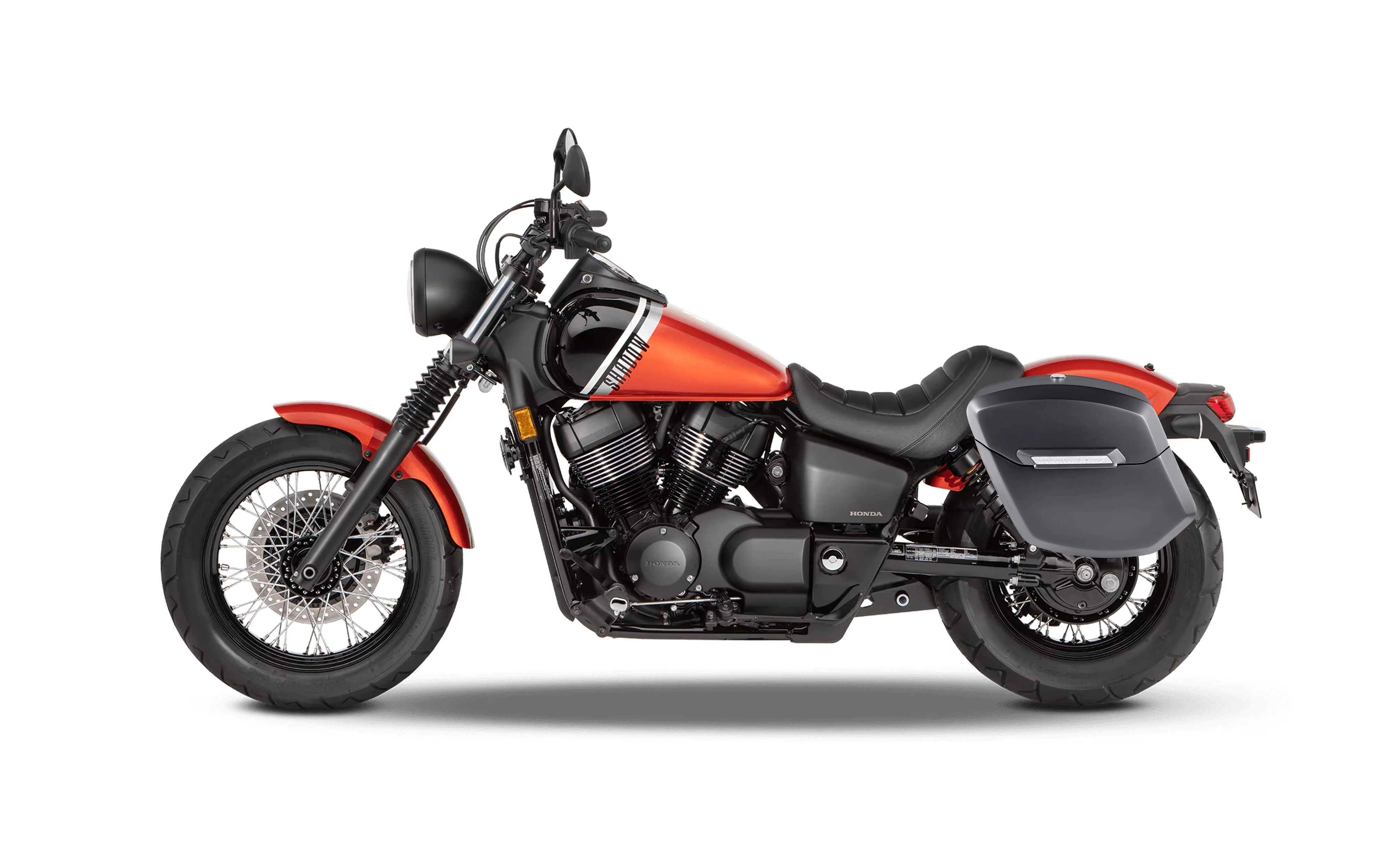 24L - Ironclad Quick-Mount Medium 2024+ Honda Shadow Phantom 750 Matte Hard Saddlebags - Image 2