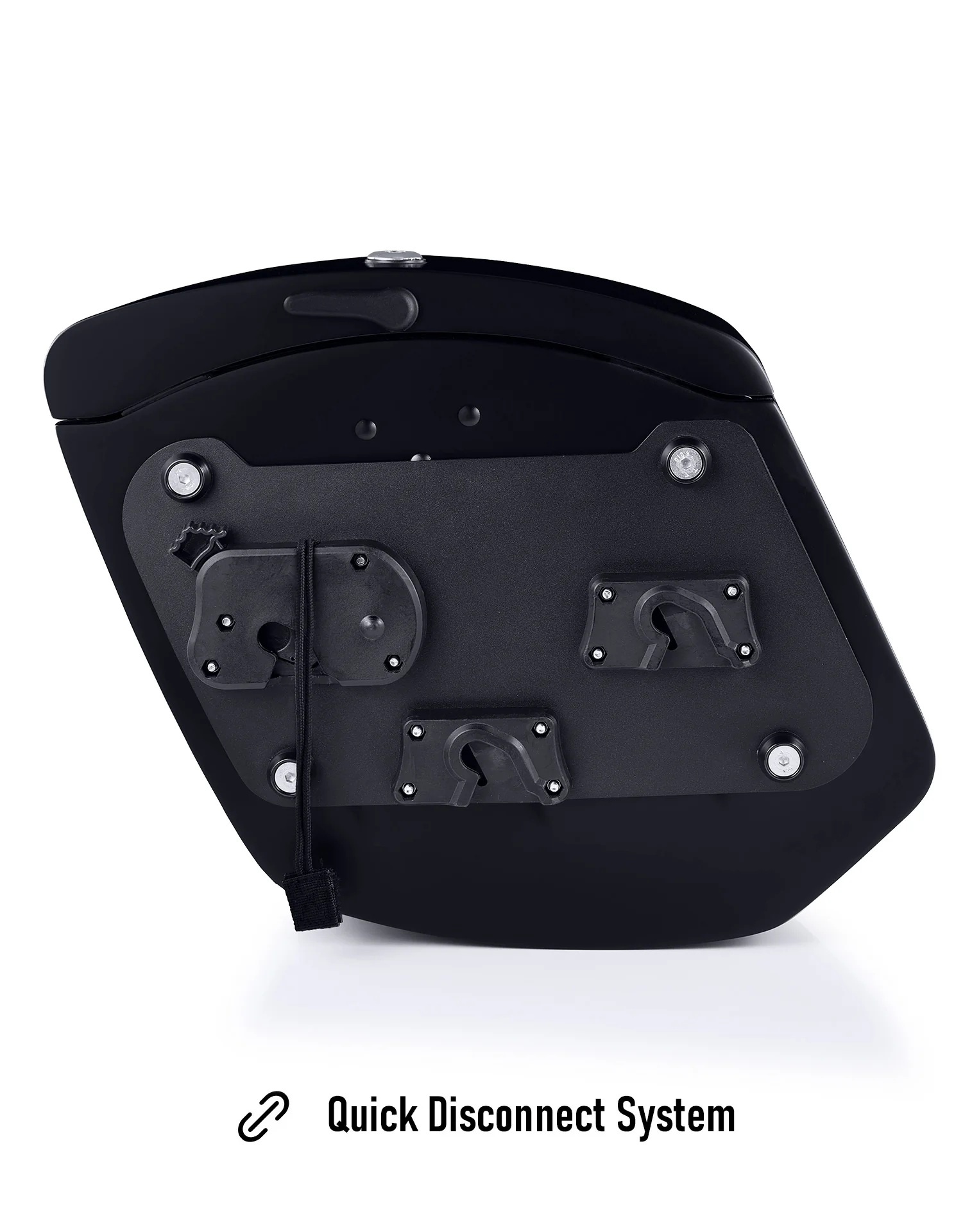 24L - Ironclad Quick-Mount Medium Suzuki Boulevard C50 VL800 Matte Hard Saddlebags - Image 9