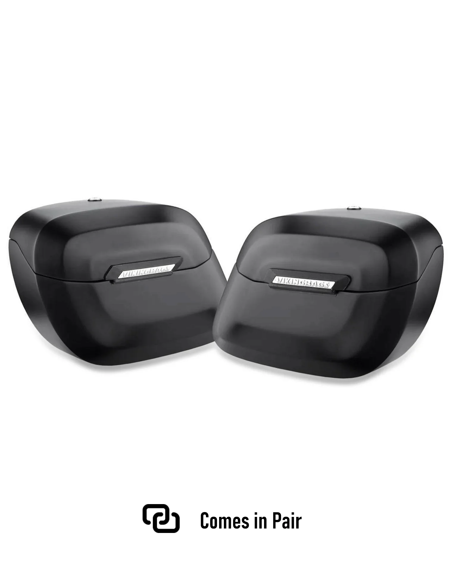 36L - Lamellar Raven Extra Large Shock Cutout Matte Motorcycle Hard Saddlebags for Harley Sportster 1200 Iron XL1200NS - Image 5