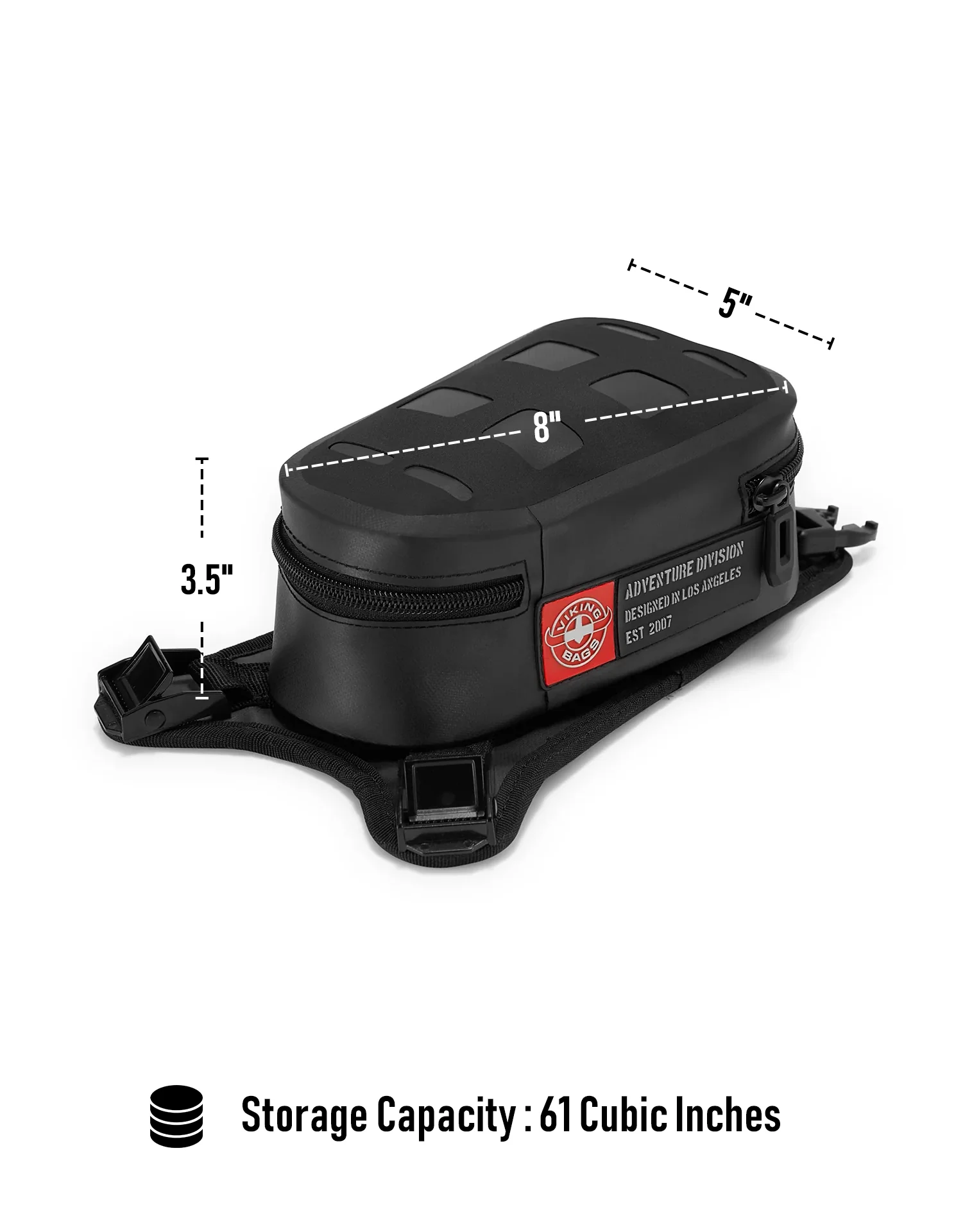 1L - Odyssey Ducati Adventure Touring Tank Bag - Image 7