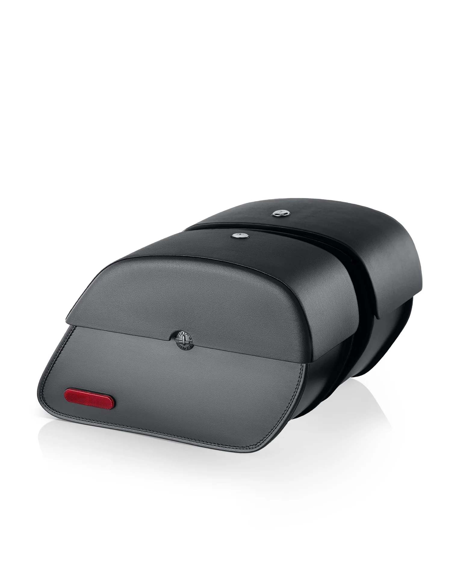 28L - Panzer Medium Hard Mount Victory 8 Ball Motorcycle Saddlebags