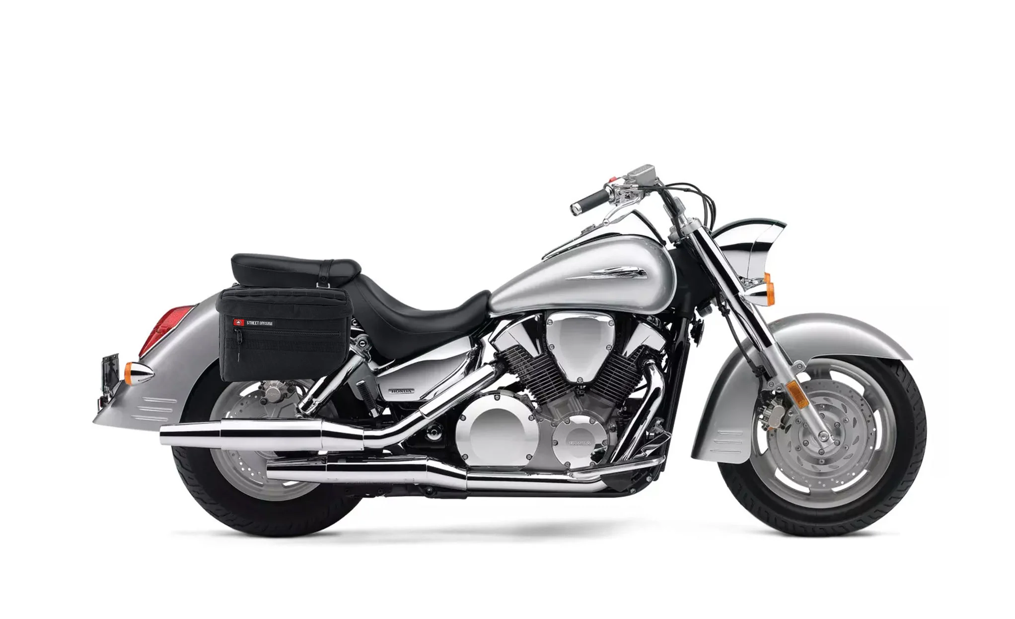 18L - Patriot Medium Honda VTX 1300 S Motorcycle Throw Over Saddlebags - Image 2