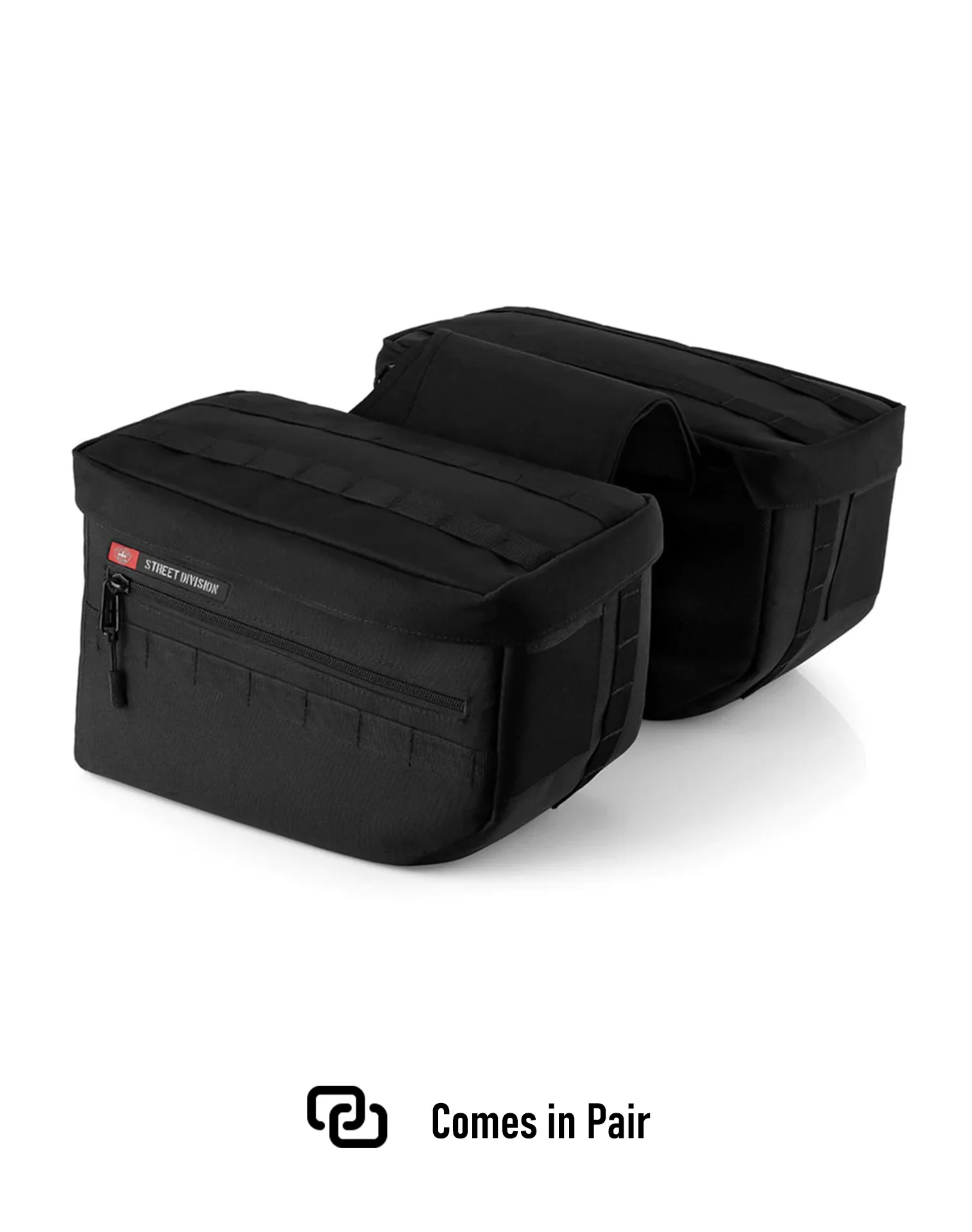 18L - Patriot Medium Yamaha V Star 950 Motorcycle Throw Over Saddlebags - Image 5