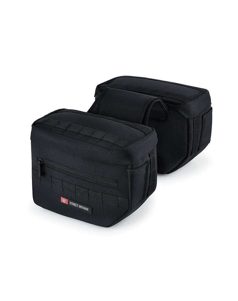 10L - Patriot Small Universal Motorcycle Throw Over Saddlebags - Image 5