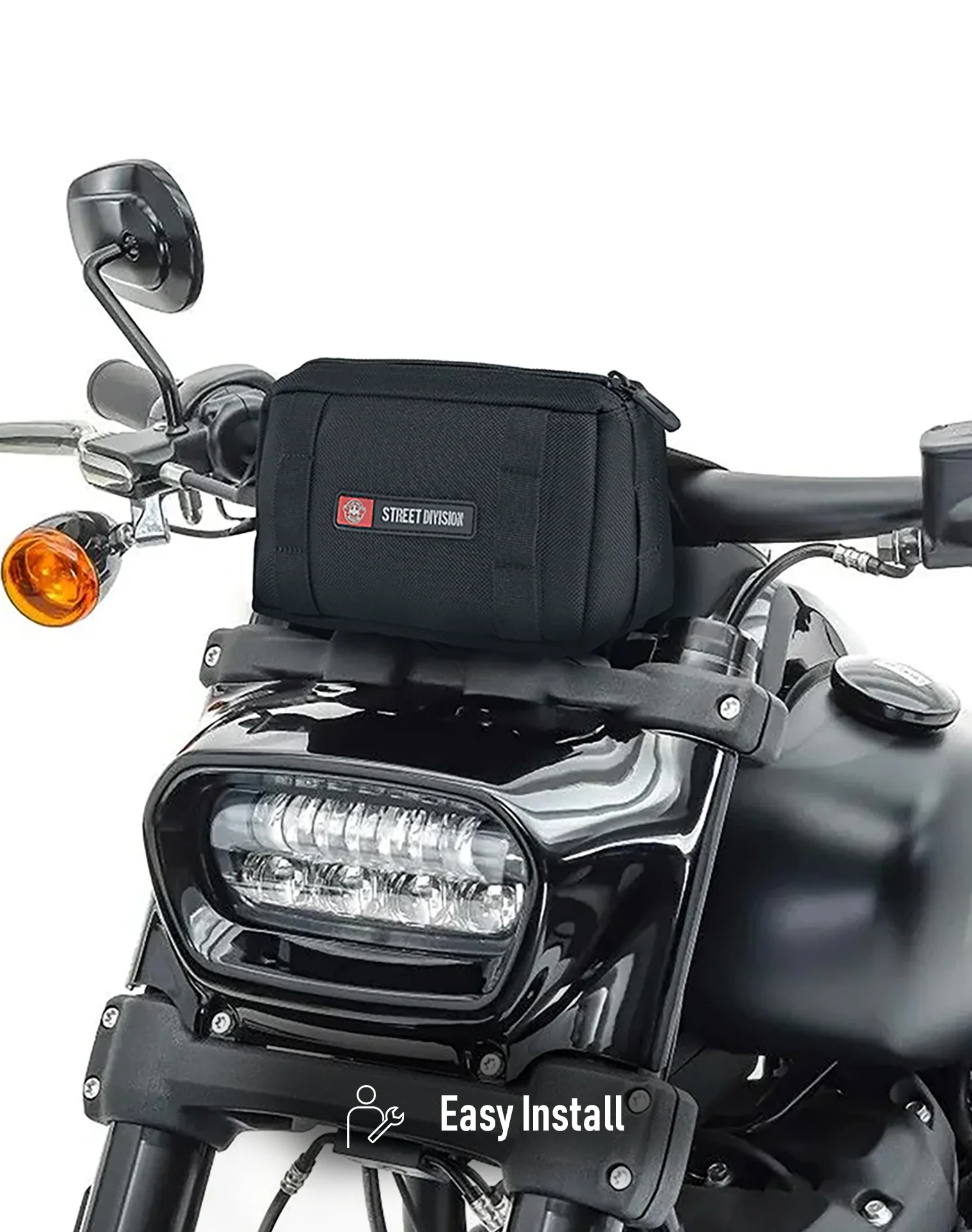 2L - Patriot Suzuki Motorcycle Handlebar Bag - Image 8