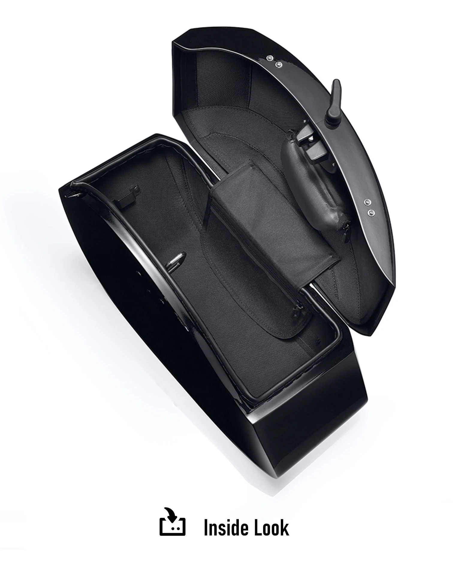 28L - Phantom Large Painted Hard Saddlebags For Harley Softail Slim FLSL - Image 7