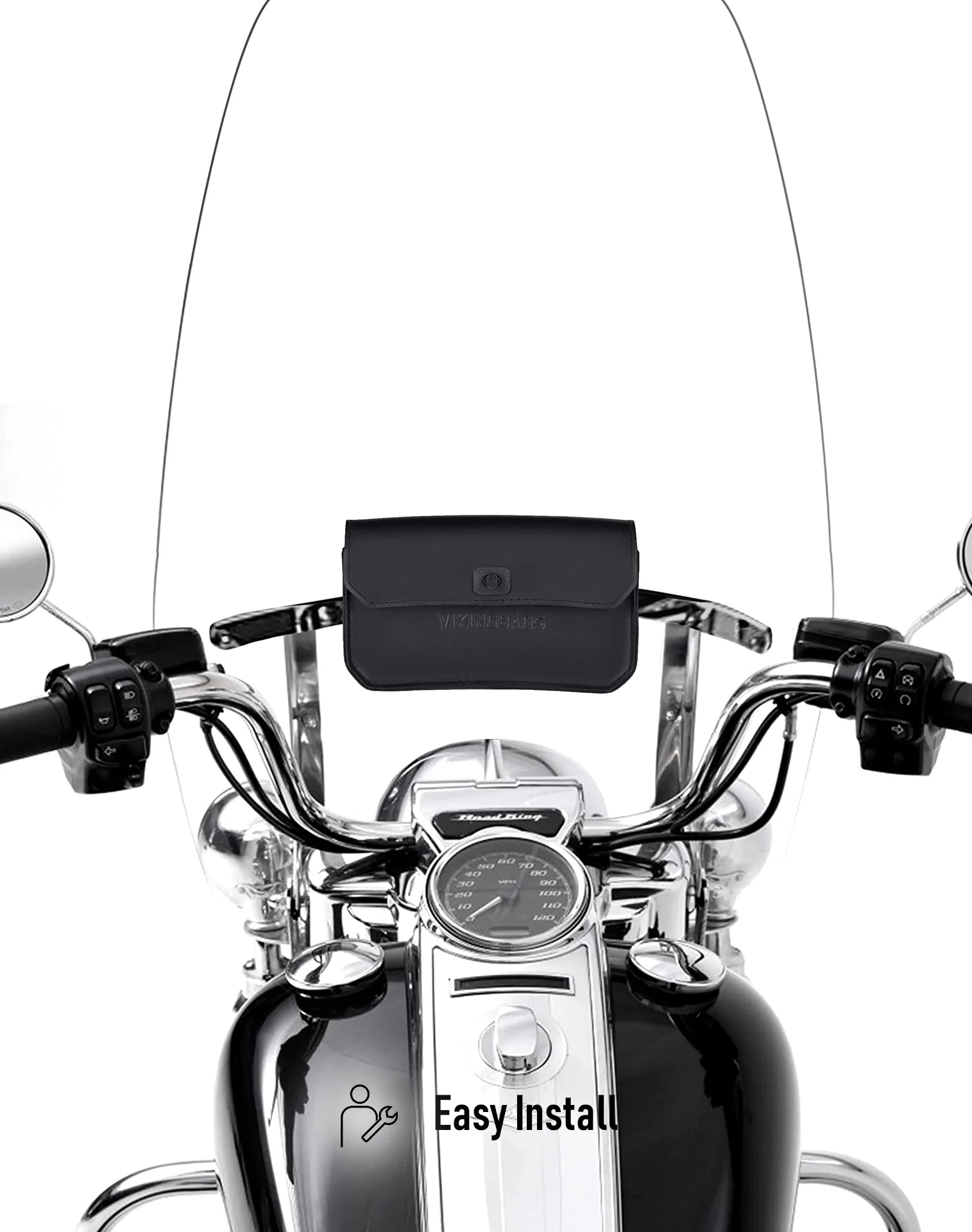 Viking Premium Motorcycle Windshield Bag - Image 4