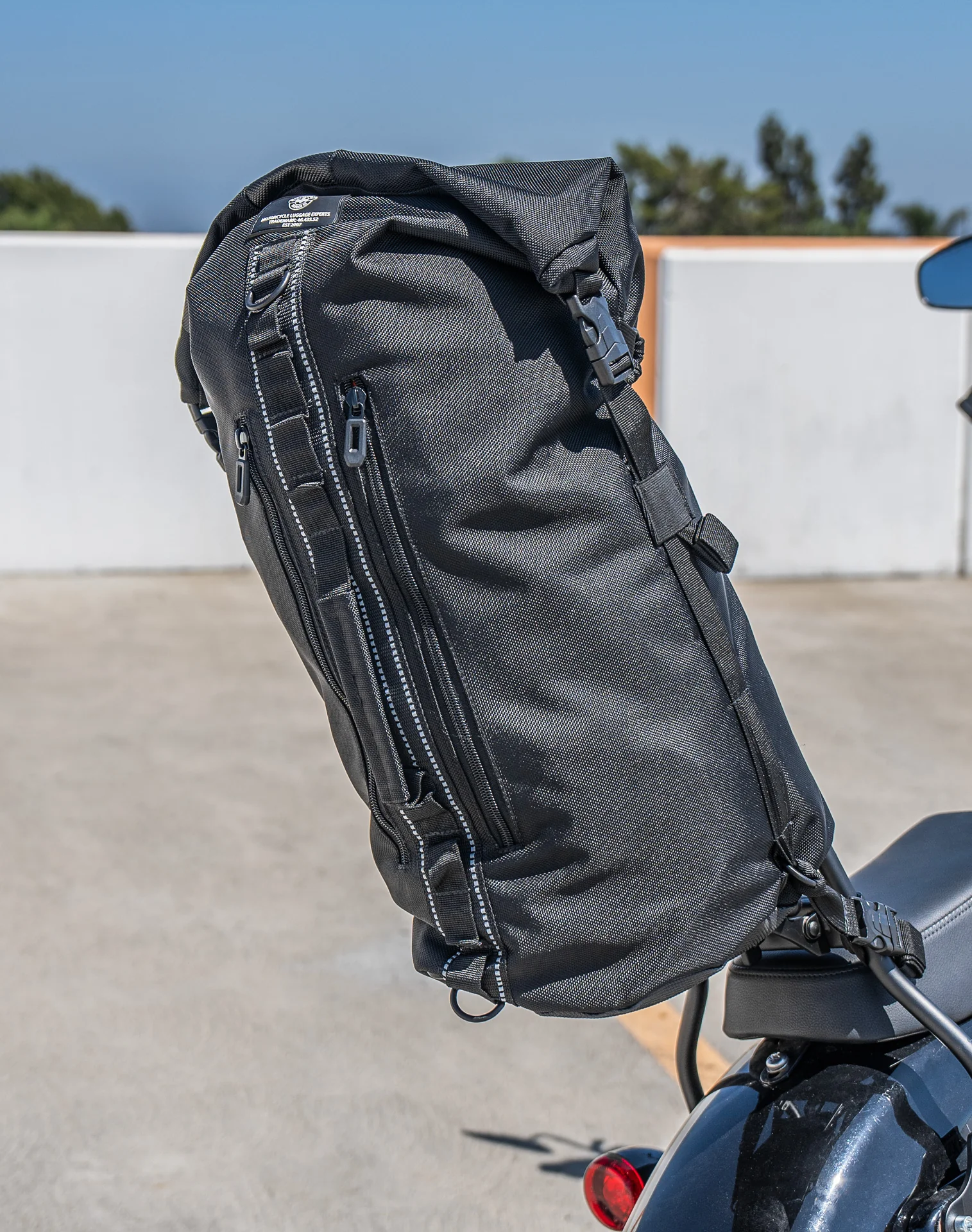 32L - Renegade Triumph Motorcycle Sissy Bar Bag - Image 4