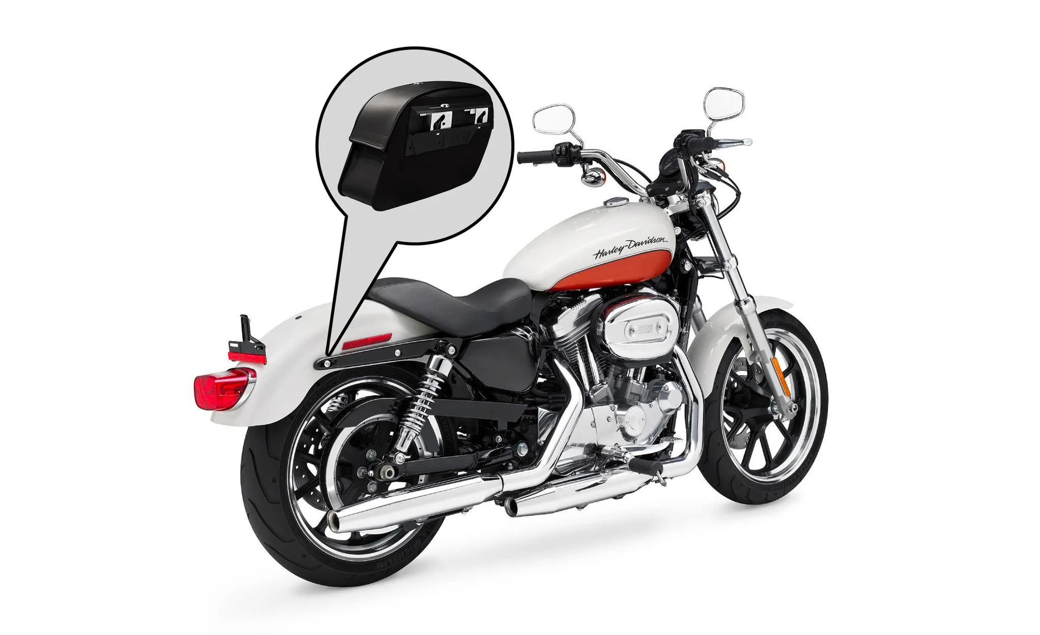 Viking Saddlebags Quick Disconnect System for Canam - Image 2