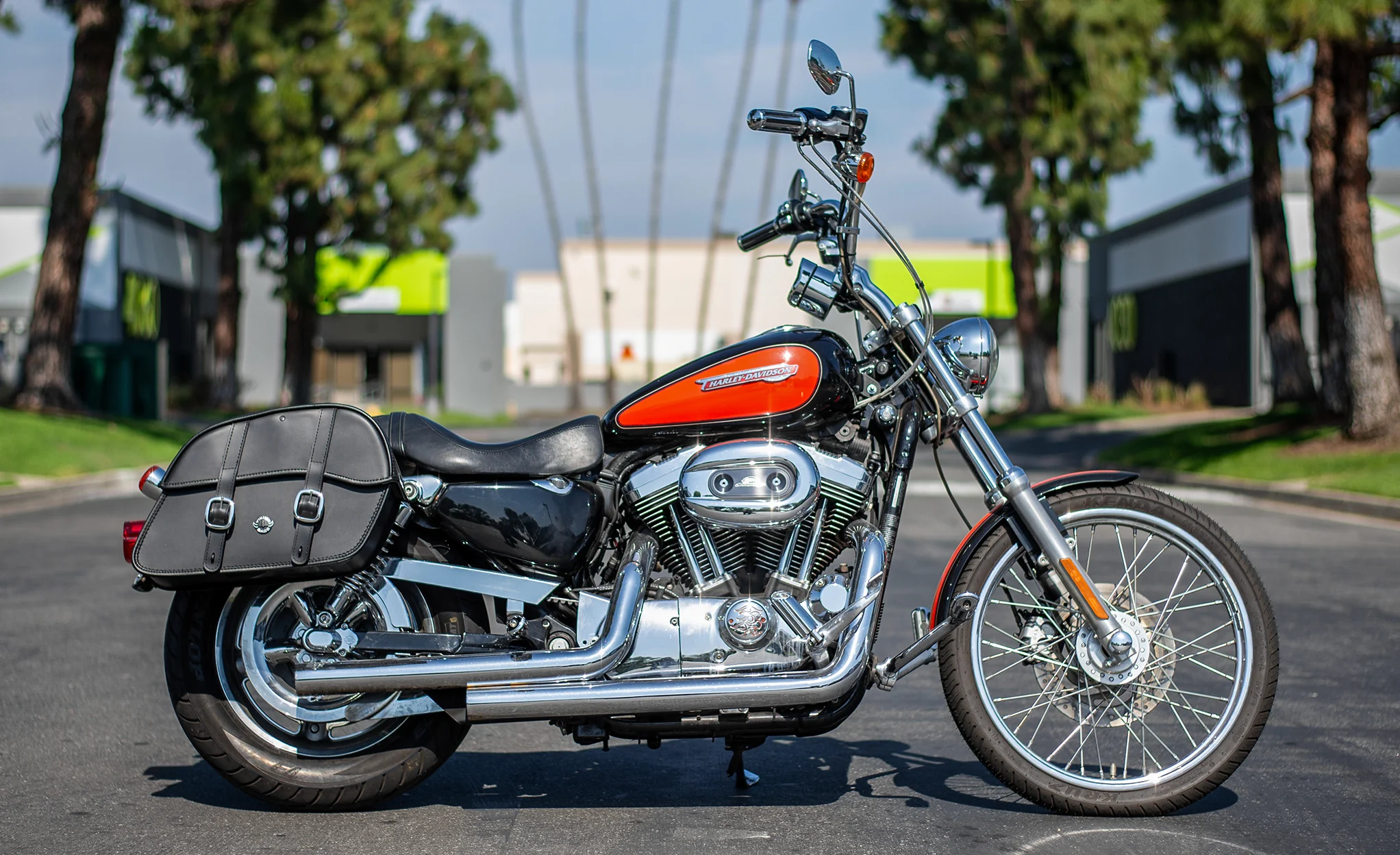 Viking Saddlebags Quick Disconnect System For Harley Davidson Sportster - Image 3