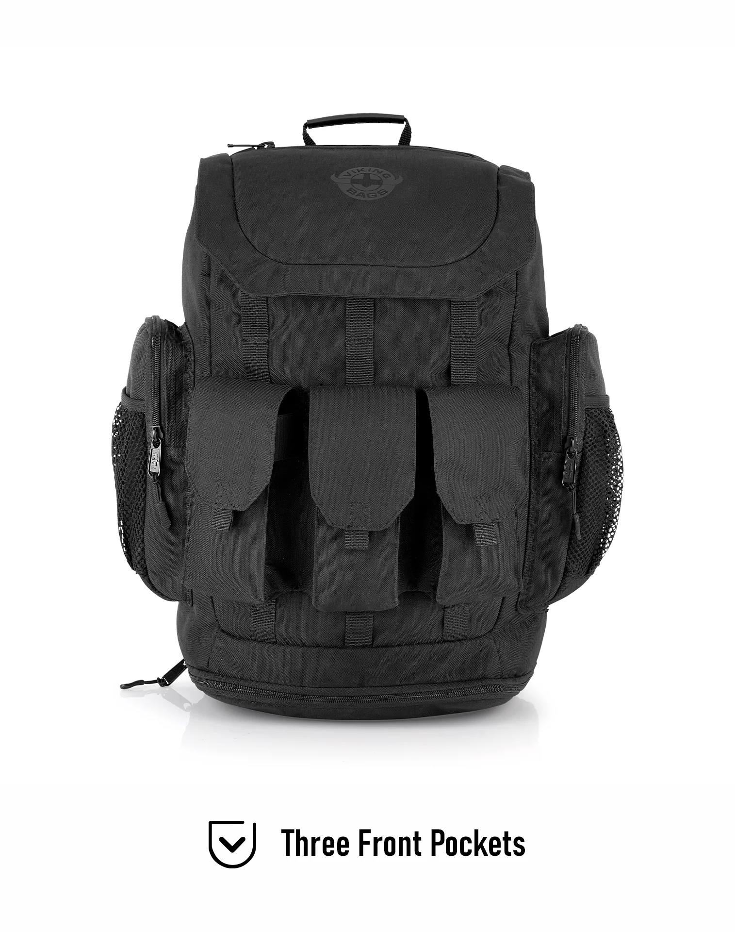 32L - Trident Large Indian Motorcycle Backpack - Image 8