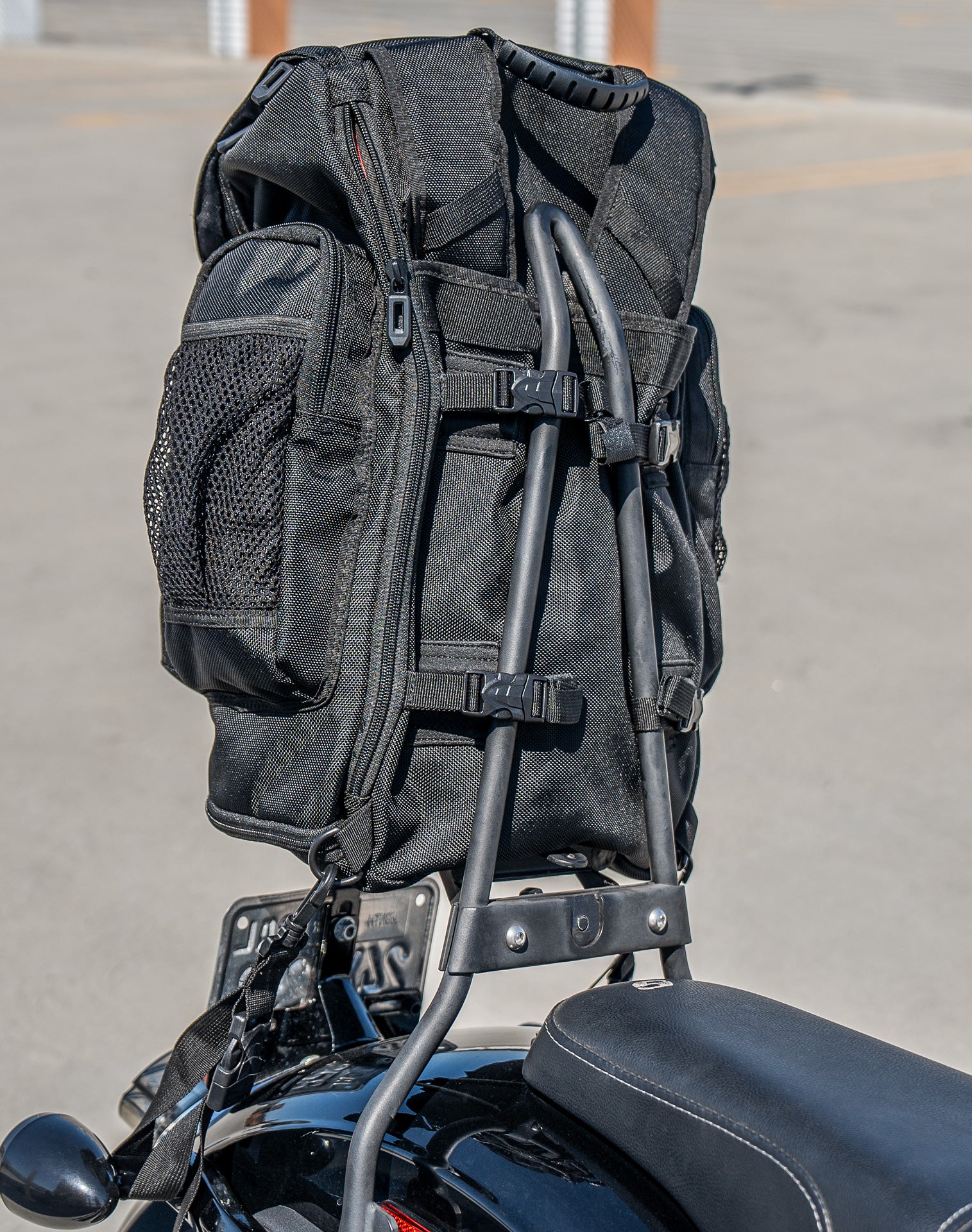 32L - Trident Large Yamaha Motorcycle Tail Bag - Image 5