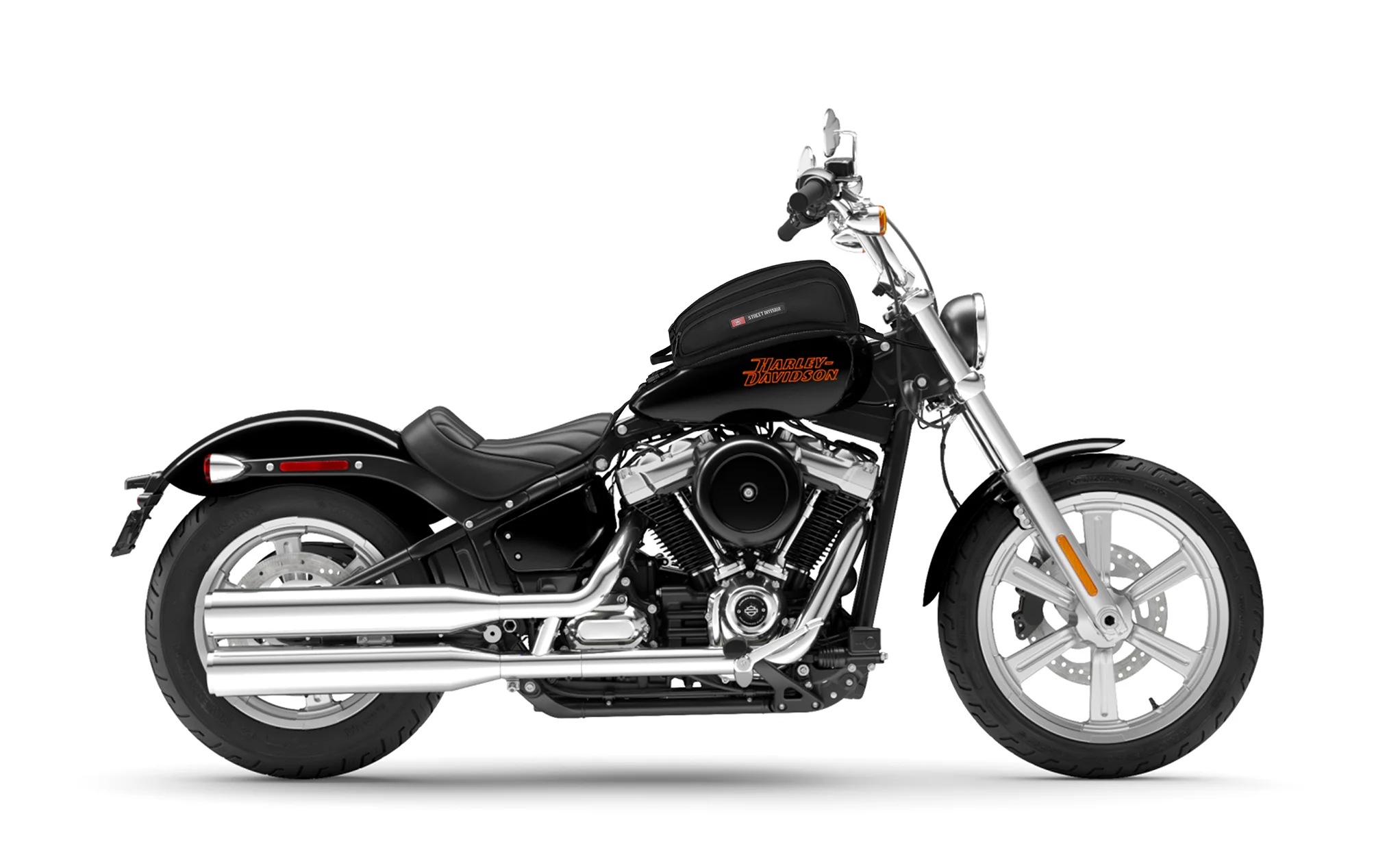 7L - Voyage Tank Bag for Harley Softail Standard FXST - Image 2