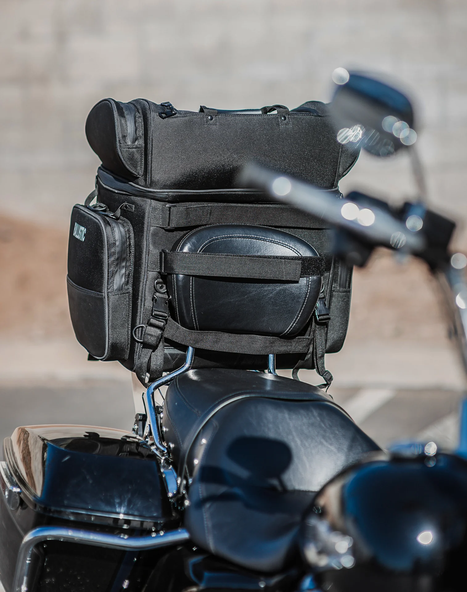 57L - Voyage Premium XL Suzuki Motorcycle Tail Bag - Image 4