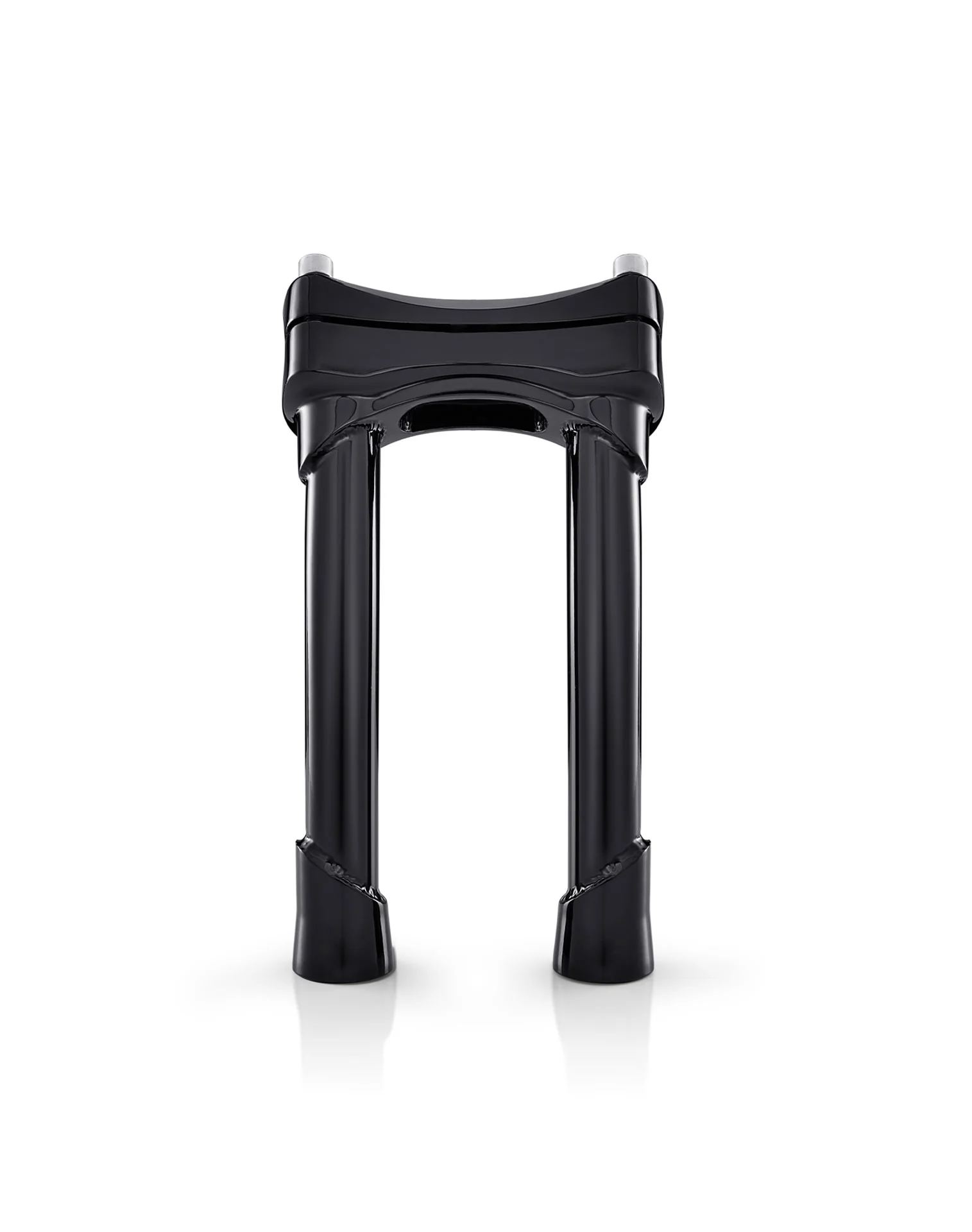 Viking Warlock 8" Pullback Handlebar Risers for Harley Dyna Low Rider FXDL/I Gloss Black - Image 6