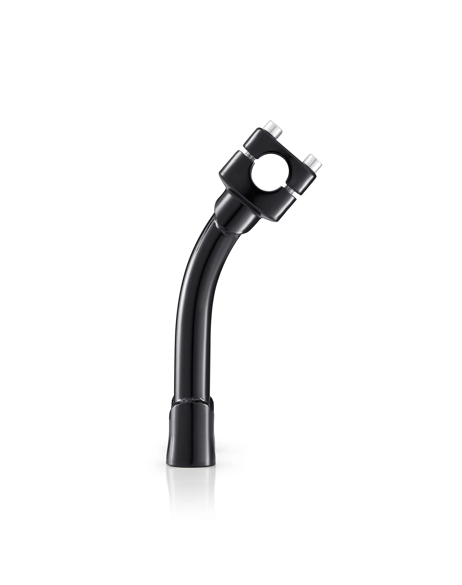 Viking Warlock 8" Pullback Handlebar Risers for Harley Dyna Street Bob FXDB/I Gloss Black - Image 7